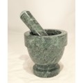 Marble mortar and pestle - Beautiful!! - Low Price - Bid Now!!