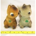 Pair of fluffy squirrels - Hong Kong - Beautiful! - Low price!! - Bid Now!!