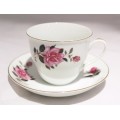 Chinese porcelain - Red rose - Duo - Beautiful! - Bid Now!!!