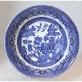 Churchill - Blue Willow - Fruit bowl - Blue and white - Stunning! - Bid Now!!!
