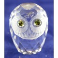 Swarovski Crystal - Owl - A beautiful treasure!! Bid now!!