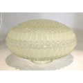 Pressed and molded lamp shade - A beauty! - Act fast! - Bid Now!!!