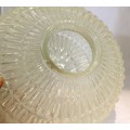 Pressed and molded lamp shade - A beauty! - Act fast! - Bid Now!!!
