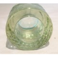 Glass candle holder- Thick rimmed - A beauty! - Act fast! - Bid Now!!!