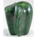 Abstract elephant - Semi-precious stone - Green - Stunning!! - Bid now!