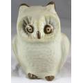 Ceramic Brown Owl - Beautiful Figurine!! - Bid Now!