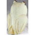 Ceramic Brown Owl - Beautiful Figurine!! - Bid Now!