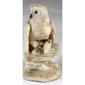 Owl with a Catch - Molded  - Beautiful!! - Bid Now!