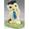 Pepiware - Hand crafted - Professor Owl - Adorable!! - Bid Now!