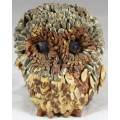 Brown Seed Owl - Beautiful!! - Bid Now!