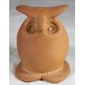 Brown Pottery Owl - Stunning!! - Bid Now!