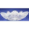 Cut Crystal Glass - Large Trinket Bowl - Absolutely Stunning!! - Bid Now!