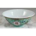 Made in China - Turquoise Serving Bowl - Gorgeous!! - Bid Now!!!