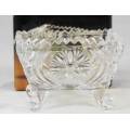 Annahutte - Genuine Lead Crystal - Footed Bowl - Absolutely Stunning!! - Bid Now!