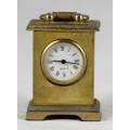 Miniature Clock - Brass - Bid Now!!!