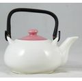 BWA Tea Pot - White and Pink - Bid Now!!!