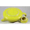 Funky Yellow Tea Pot - Beautiful!!- Bid Now!!!