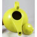 Funky Yellow Tea Pot - Beautiful!!- Bid Now!!!