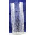 Crackle Glass - Tall Vase - Bid Now!!!