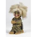 Trygve Torgersen - Hand Made Troll with Large Hair - Bid Now!!!