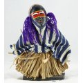 Dan Tribe - Masked Wooden Figurine - Ivory Coast - Bid Now!!!