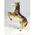 Royal Dux Czechoslovakia rearing stallion porcelain figurine - Highest quality!! - Bid Now!!!