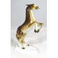 Royal Dux Czechoslovakia rearing stallion porcelain figurine - Highest quality!! - Bid Now!!!