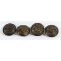 Set of 7 South African Military buttons - A treasure!! - Bid now!!