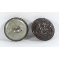 Pair of small military buttons - A treasure!! - Bid now!!