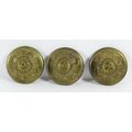 Set of 3 British military buttons - A treasure!! - Bid now!!