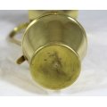 Brass trumpet vessel - A beautiful piece! Low price! Act fast and bid now!