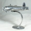 Aluminium desktop airplane - Beautiful piece! - Bid Now!