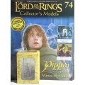 Lord of the Rings - Pippin - Lead cast, hand painted figurine with book - Stunning! Bid Now!