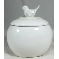 Ceramic Oval Bowl - Bird Motif Lid - Stunning! - Bid Now!!!