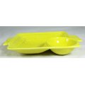 Yellow Cheese - Bowl & Platter - Stunning! - Bid Now!!!