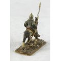 Lead Figurine - Arabian Horseback Warrior - Beautiful! Bid Now!
