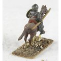 Lead Figurine - Eastern Horseback Warrior - Beautiful! Bid Now!