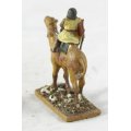Lead Figurine - Arabian Camelback Warrior - Beautiful! Bid Now!