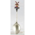 Souvenir Teaspoon - Holland Windmill - Beautiful! - Bid Now!!!