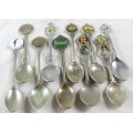Souvenir Spoon - UK - Set of 10 - Beautiful! - Bid Now!!!