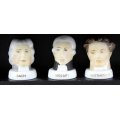 Renaissance Miniature Busts - Greatest Composers - Gorgeous! - Bid Now!!!