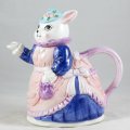 Character Tea Pot - Cat in a Dress - Gorgeous! - Bid Now!!!