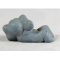 Elephant - Laying Down with a Ball - Beautiful! - Bid Now!!!