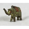 Brass - Elephant Charm - Beautiful! - Bid Now!!!