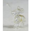 Glass - Miniature Elephant - Beautiful! - Bid Now!!!
