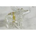 Glass - Miniature Elephant - Beautiful! - Bid Now!!!