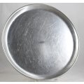 Round Tray - Stainless Steel - Beautiful! - Bid Now!!!