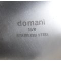 Domani - Round Compartment Tray - Steel - Beautiful! - Bid Now!!!