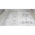 E Type Maintenance Chart - Jaguar Series 2 - Beautiful! - Bid Now!!!