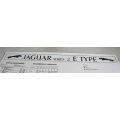 E Type Maintenance Chart - Jaguar Series 2 - Beautiful! - Bid Now!!!